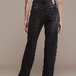 The Roadster Life Co. Women Straight Fit High-Rise Light Fade Stretchable Jeans