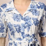 Stylum Floral Print Fit & Flare Maxi Dress