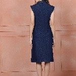 PUELLA Denim Fit & Flare Dress