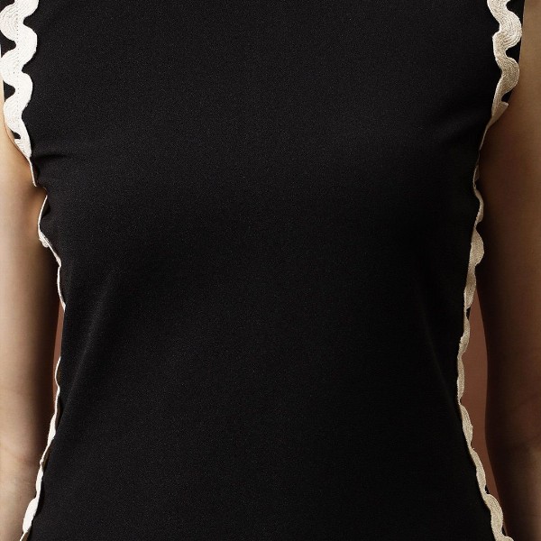 Athena Immutable Scuba Formal Sheath Dress