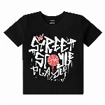 Kiddeo Boys Pack Of 5 Typography Printed Round Neck Cotton T-shirts