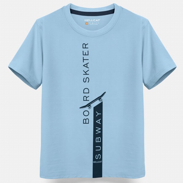 HELLCAT Boys Pack of 2 Printed Cotton T-shirt