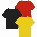 Marvel by Miss and Chief Boys 3 Avengers Printed Bio Finish T-shirt