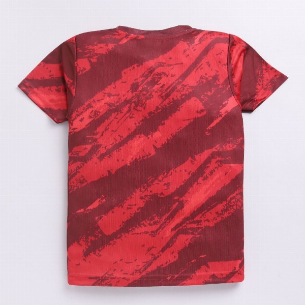 HRX by Hrithik Roshan Boys Printed Moisture Wicking T-shirt