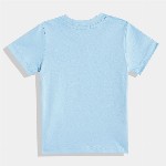 United Colors of Benetton Boys Pure Cotton Brand Logo Printed T-shirt