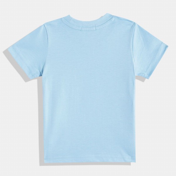 United Colors of Benetton Boys Pure Cotton Brand Logo Printed T-shirt