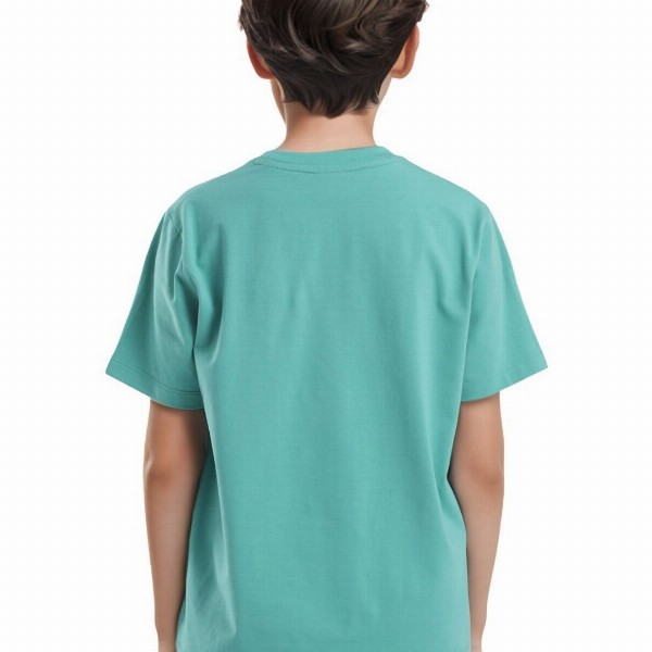 Rare Ones Boys Flock Print Logo T-Shirt