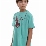 Rare Ones Boys Flock Print Logo T-Shirt