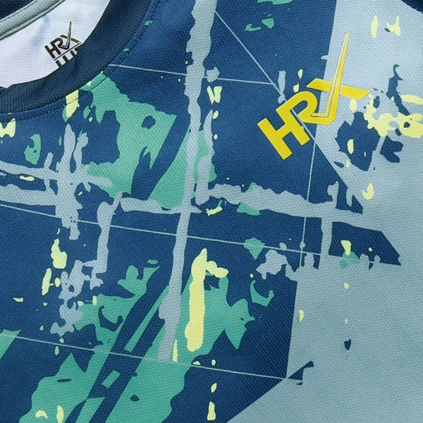 HRX by Hrithik Roshan Boys Abstract Printed Rapid-Dry T-shirt