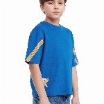 RARE ONES Boys Graphic Printed Round Neck Cotton Relaxed Fit T-shirt