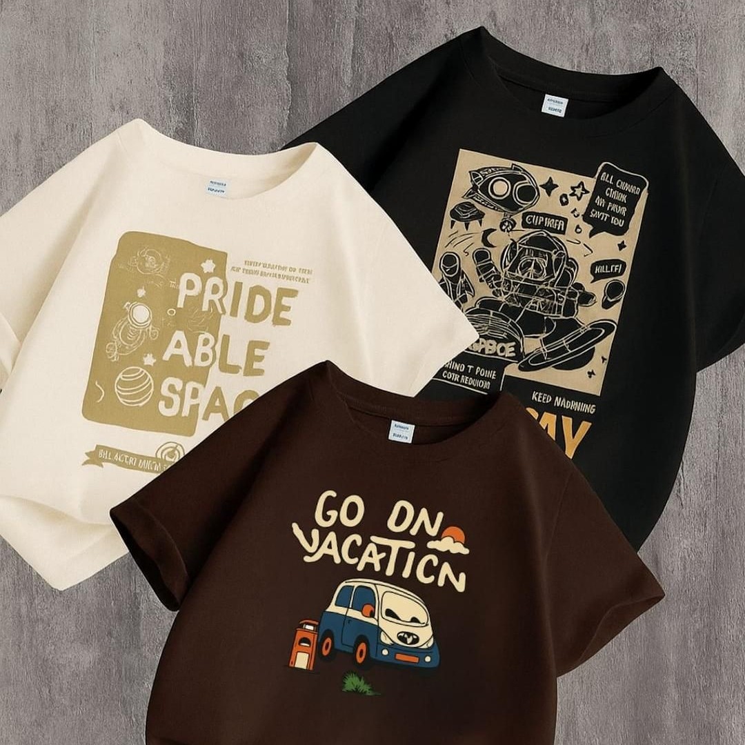 DAMN GUD DG Unisex Black Tshirts