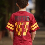 Nap Chief Kids Unisex Harry Potter Quidditch 07 Printed Pure Cotton Oversized T-shirt