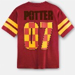 Nap Chief Kids Unisex Harry Potter Quidditch 07 Printed Pure Cotton Oversized T-shirt