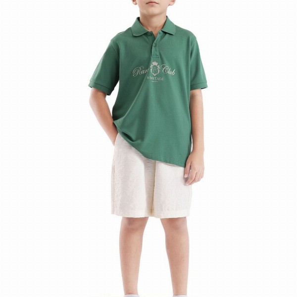 Rare Ones Boys Hd Print Polo