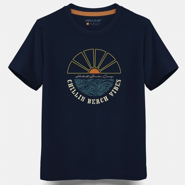 HELLCAT Boys Pack Of 3 Printed Cotton T-shirt