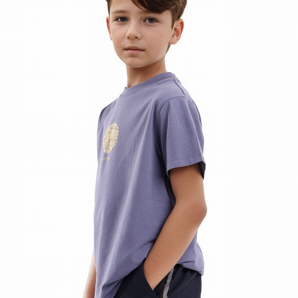 Rare Ones Boys Embroidered Print T-Shirt