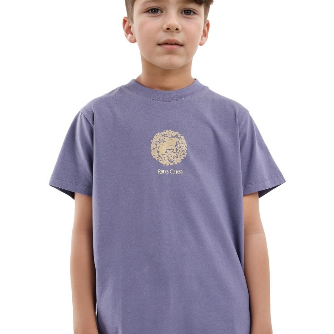 Rare Ones Boys Embroidered Print T-Shirt