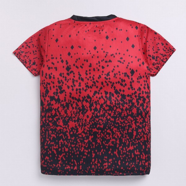 HRX by Hrithik Roshan Boys Geometric Printed Rapid-Dry T-shirt