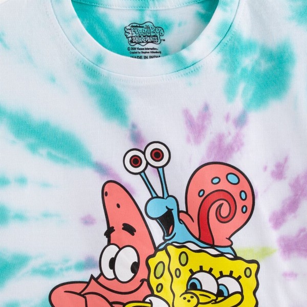 Nap Chief Kids Pack Of 2 Bugs and Spongebob T-Shirts