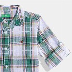 United Colors of Benetton Boys Cotton Checked Casual Shirt