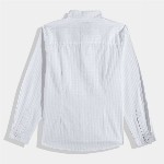 Allen Solly Junior Boys Slim Fit Self Design Pure Cotton Casual Shirt With Bow Tie