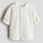 H&M Cotton Grandad Shirt