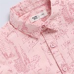 Happy Faces Kids Boys Printed Pure Cotton Casual Shirt