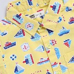 Happy Faces Kids Boys Printed Pure Cotton Casual Shirt