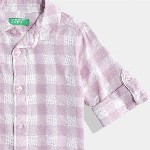 United Colors of Benetton Boys Cotton Checked Casual Shirt