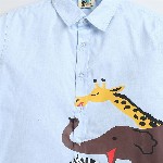 ZIP ZAP ZOOP Boys Comfort Opaque Casual Shirt