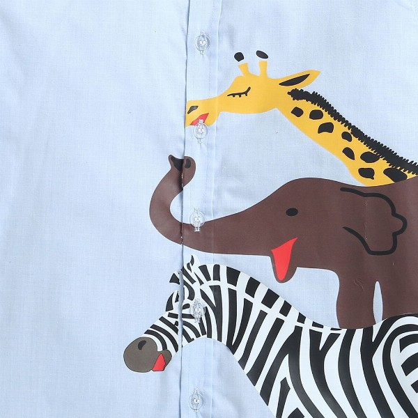 ZIP ZAP ZOOP Boys Comfort Opaque Casual Shirt