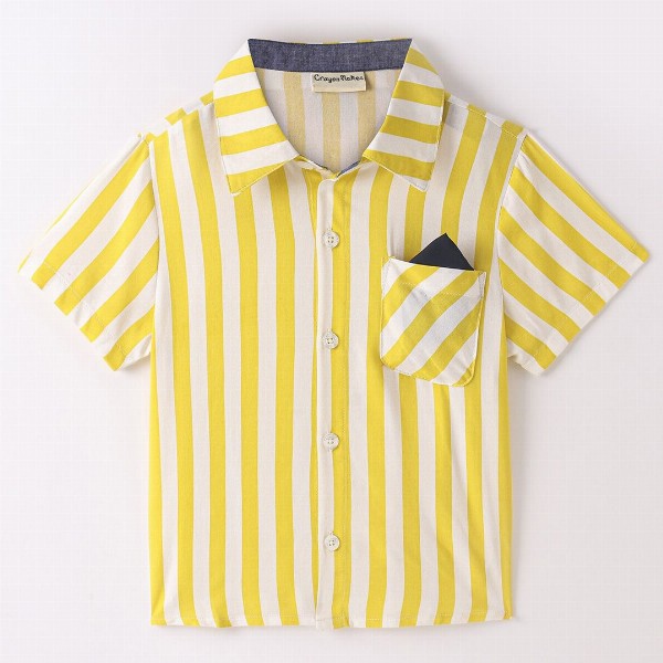 CrayonFlakes Boys Striped Casual Shirt