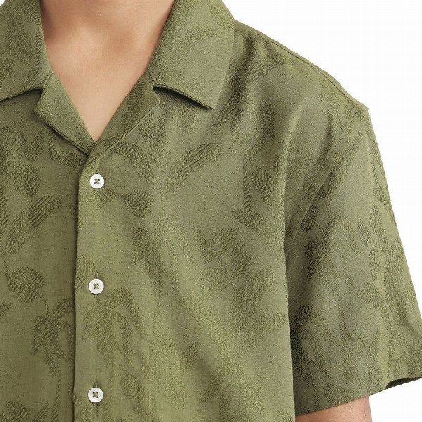 RARE ONES Boys Boxy Floral Opaque Printed Casual Shirt