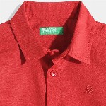 United Colors of Benetton Boys Pure Cotton Casual Shirt