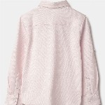 United Colors of Benetton Boys Classic Spread Collar Solid Cotton Casual Shirt