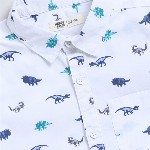 Happy Faces Kids Boys Printed Pure Cotton Casual Shirt