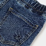 United Colors of Benetton Boys Mid-Rise Heavy Fade Cotton Jogger Jeans