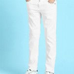 U S Polo Assn Boys White Slim Fit Jeans