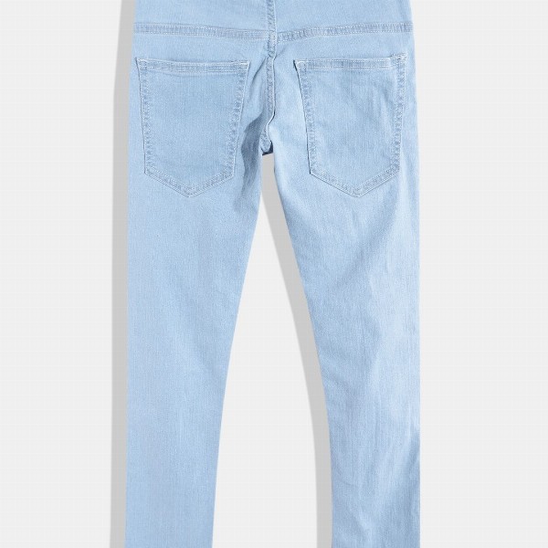 United Colors of Benetton Boys Slim Fit Mid-Rise Stretchable Jeans