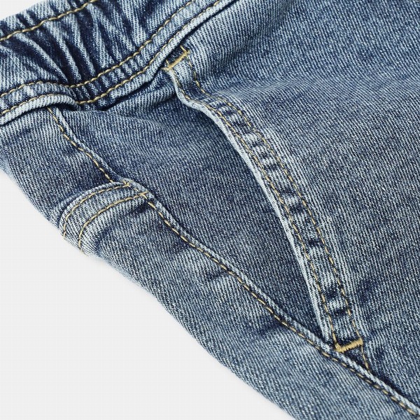 United Colors of Benetton Boys Regular Fit Mid-Rise Heavy Fade Jeans