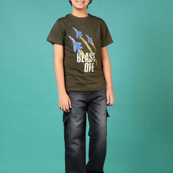 V-Mart Boys Low Distress Light Fade Jeans