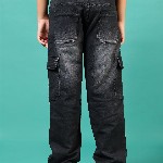 V-Mart Boys Low Distress Light Fade Jeans