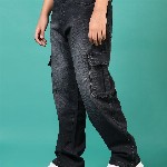 V-Mart Boys Low Distress Light Fade Jeans