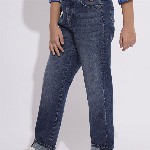 Jack & Jones Junior Boys Mid-Rise Straight Fit Stretchable Jeans