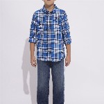 Jack & Jones Junior Boys Mid-Rise Straight Fit Stretchable Jeans