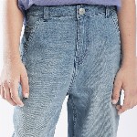 RARE ONES Boys Relaxed Fit Highly Distressed Light Fade Jeans