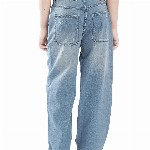 RARE ONES Boys Relaxed Fit Highly Distressed Light Fade Jeans