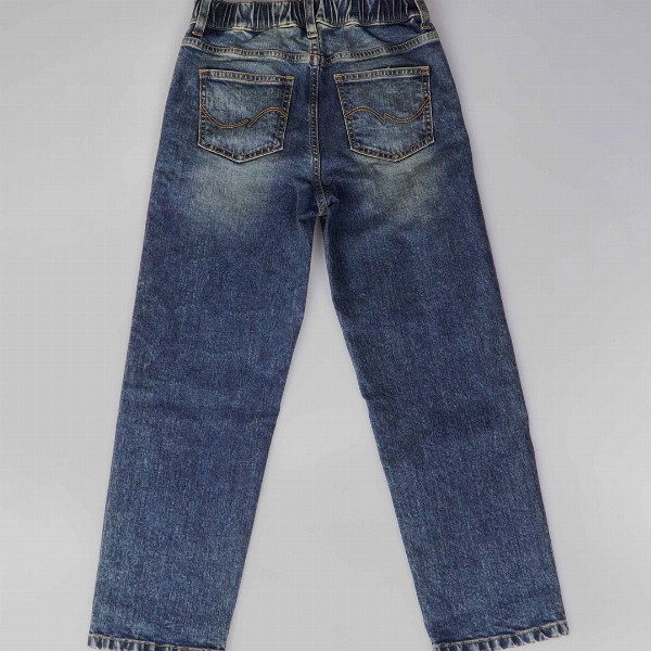 Jack & Jones Junior Boys Cotton Relaxed Fit Heavy Fade Stretchable Jeans