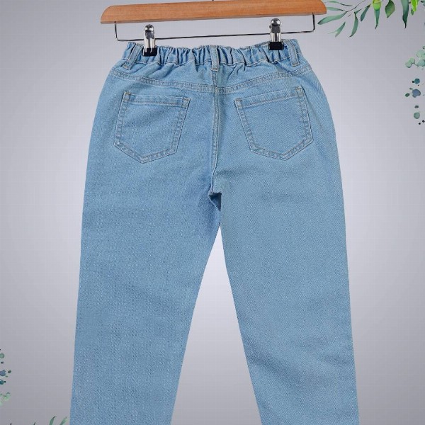HERE&NOW Boys Straight Fit Mid-Rise Stretchable Jeans
