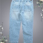 HERE&NOW Boys Relaxed Fit Mid-Rise Slash Knee Stretchable Jeans